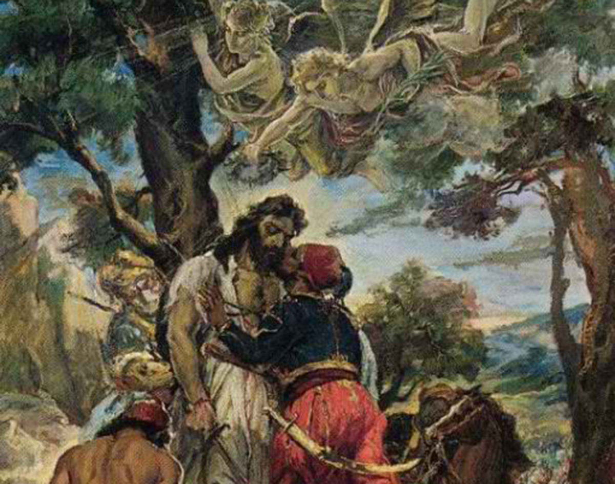 Μια ηρωική πράξη, ένα ιστορικό φίλημα
